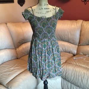 band of gypsies multicolored stretchy dress