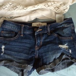 Denim shorts!