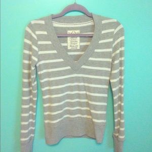 Poof! V-neck sweater