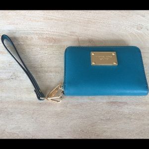 Michael Kors Leather Phone Wristlet