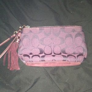 Coach wristlet