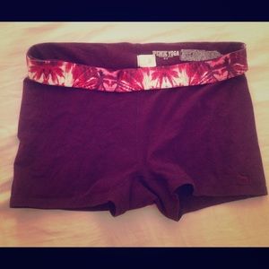 Victoria's Secret PINK yoga shorts small