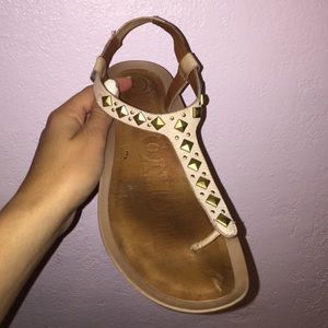 Authentic Lucky Brand Studded Sandals