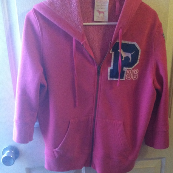 Pink half sleeved hoodie