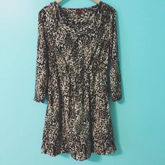 🚫SOLD🚫 Leopard Print Dress