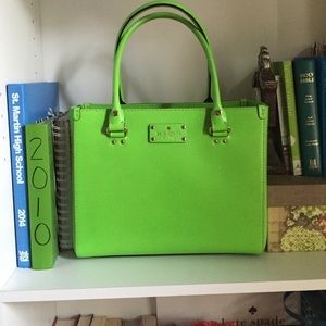 Gorgeous green Kate Spade bag