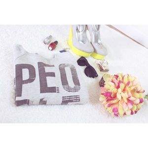 UNAVAILABLE Zara " people" sweatshirt