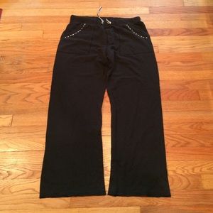 Black sweatpants