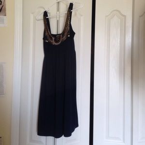 Classy navy blue dress
