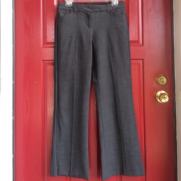 Gray Editor-Cut Trousers