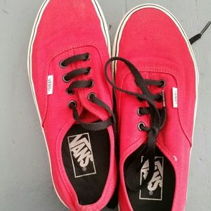 Red vans