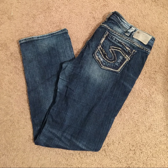 Silver jeans