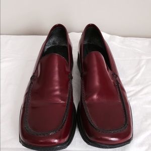Red Coach loafers