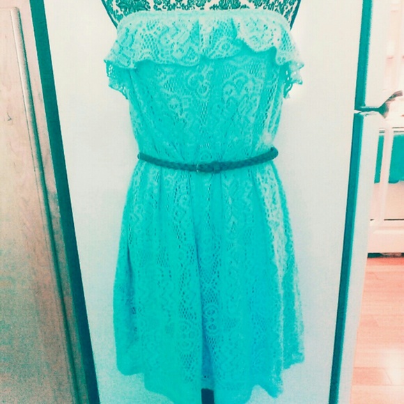 Bright Lace Summer Dress