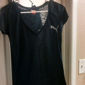 BLACK PUMA SHIRT