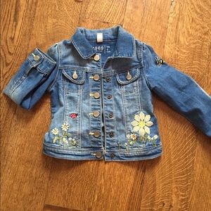 Gap girls jeans jacket