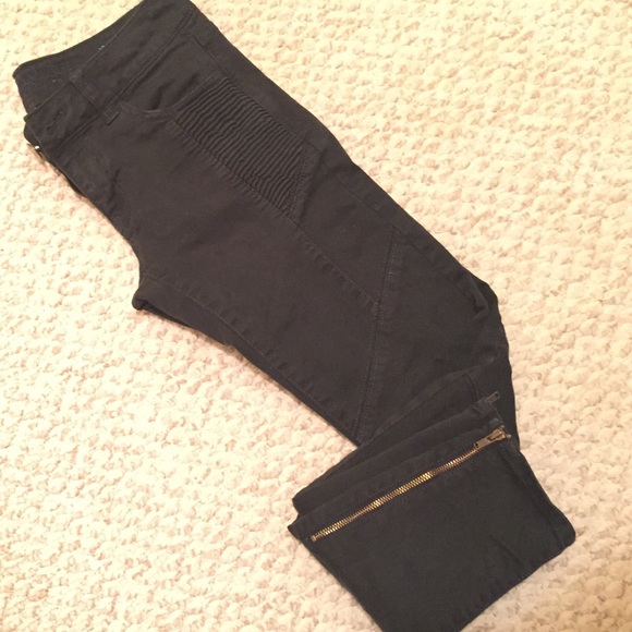 American Eagle stretch jegging ankle biker jeans
