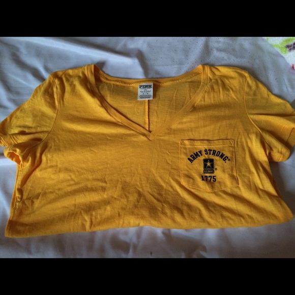 Victoria secret pink army shirt