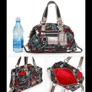 SALE Coach Poppy Graffiti Satchel 16200 Preloved