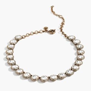 J.Crew Crystal Venus Flytrap Necklace