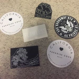 Brandy melville stickers