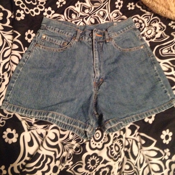 Ralph Lauren high wasted Jean shorts