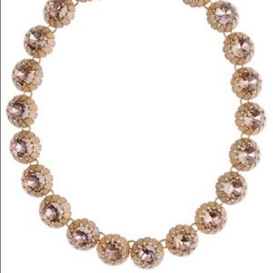 J.Crew Crystal Cupcake Necklace In Pink