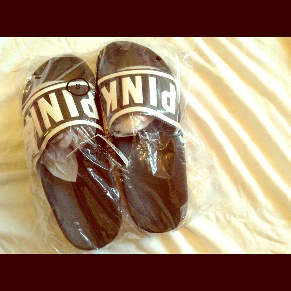 Pink Victoria's Secret sandals