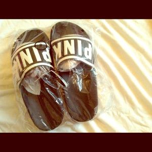Pink Victoria's Secret sandals