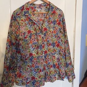 Floral Button Down Old Navy