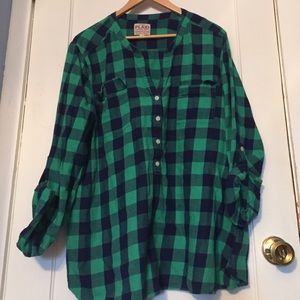 Plaid Old Navy Shirt Button Down