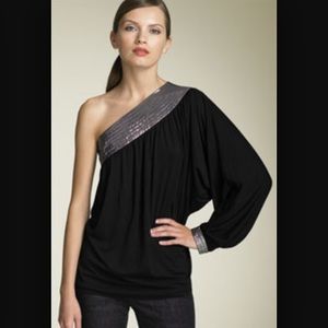 Marc by Marc Jacobs One Shoulder 'Bianca' Blouse