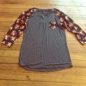 Floral Pocket Tee