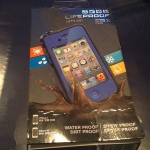 iPhone 4/4s Lifeproof case Blue