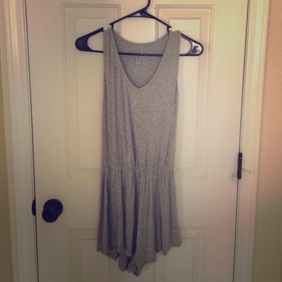Grey Romper