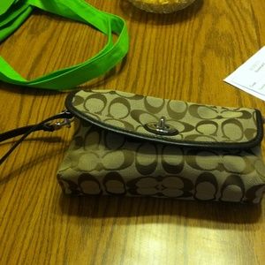 Coach wristlet