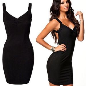 Womens Cocktail Bodycon Evening Party Mini Dress