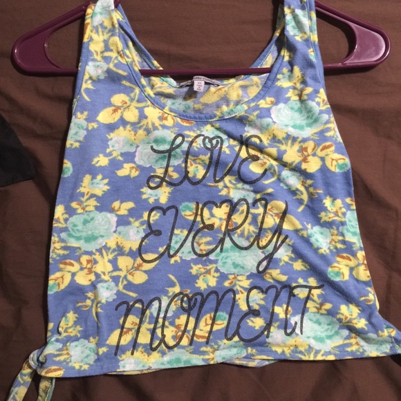 XS Charlotte Russe tank top crop top !