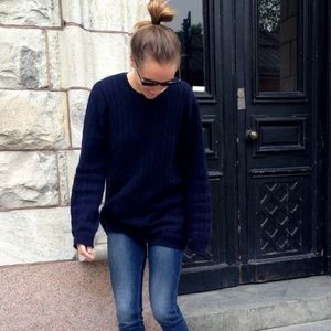 NWOT Cute chunky zara knit wool sweater