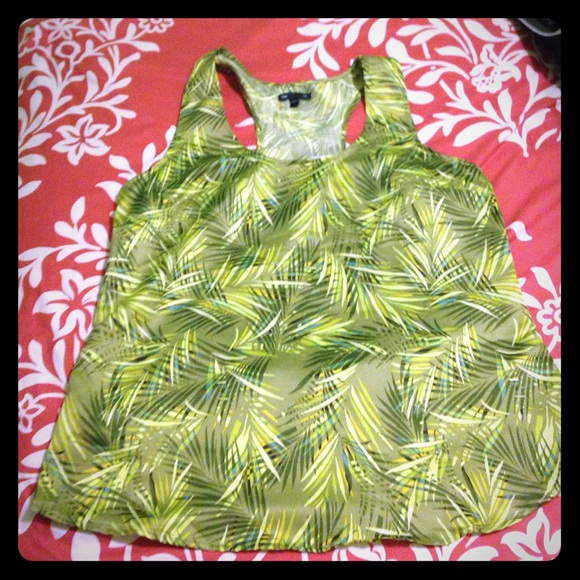 Satiny Gap Racerback tank