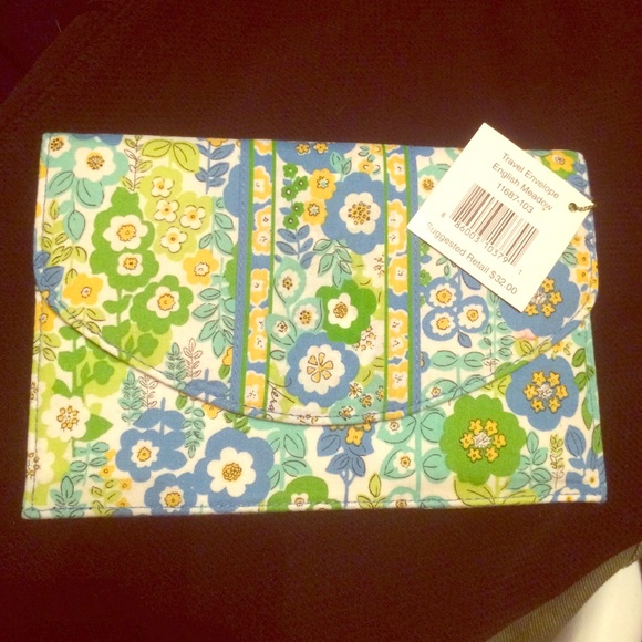 Vera Bradley envelope clutch