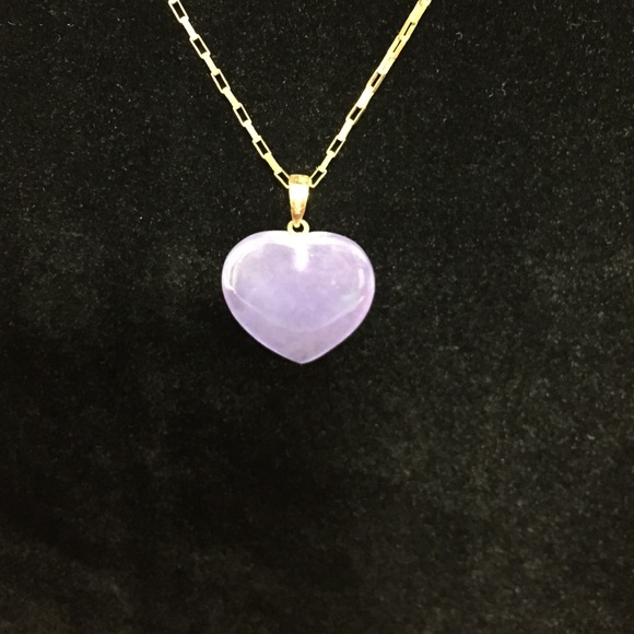 Purple Heart Pendant