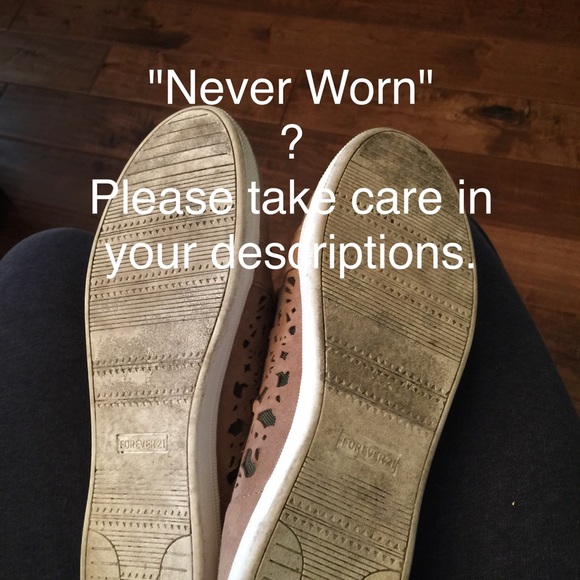 Please take care when describing items!