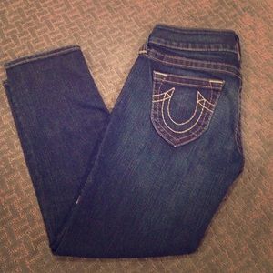 True Religion Cropped Jeans