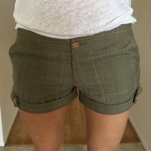 Johnson plaid shorts