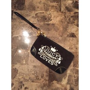 Authentic juicy couture wristlet