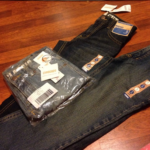 NWT Gymboree size 5 jeans, lot of 3 pair