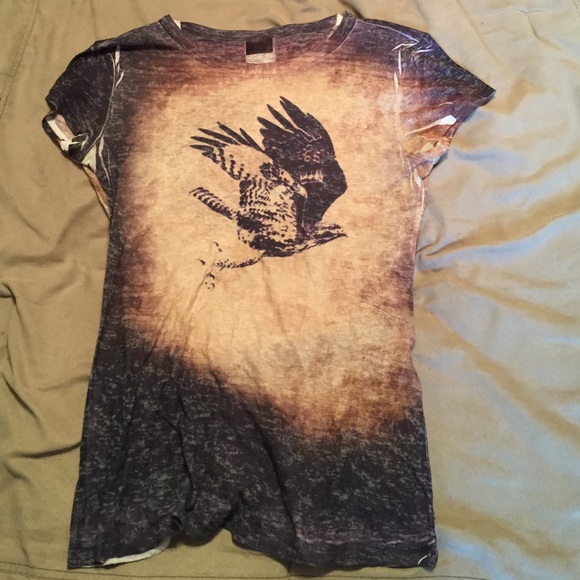 BKE eagle patterned t-shirt