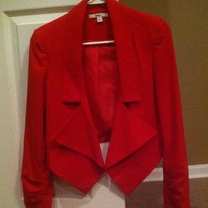 **SOLD**Red cropped jacket
