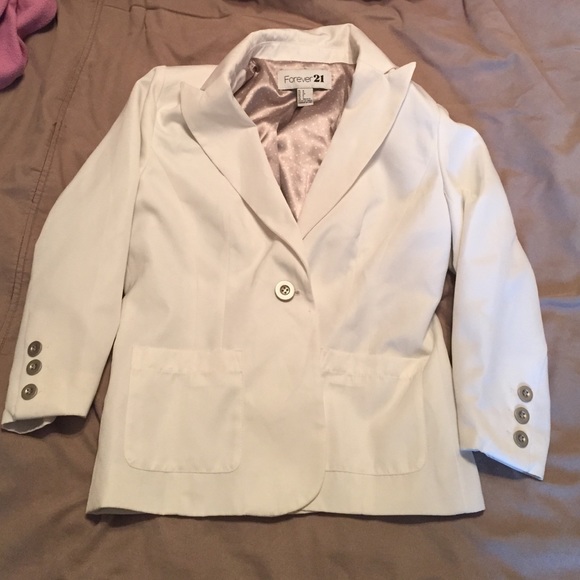 White blazer